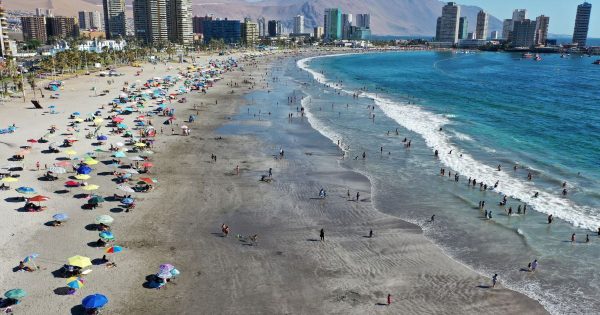 El balneario de Chile con las playas más aptas para el baño