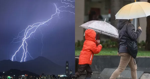 Lluvia Y Tormentas El Ctricas En Santiago Alejandro Sep Lveda Anuncia