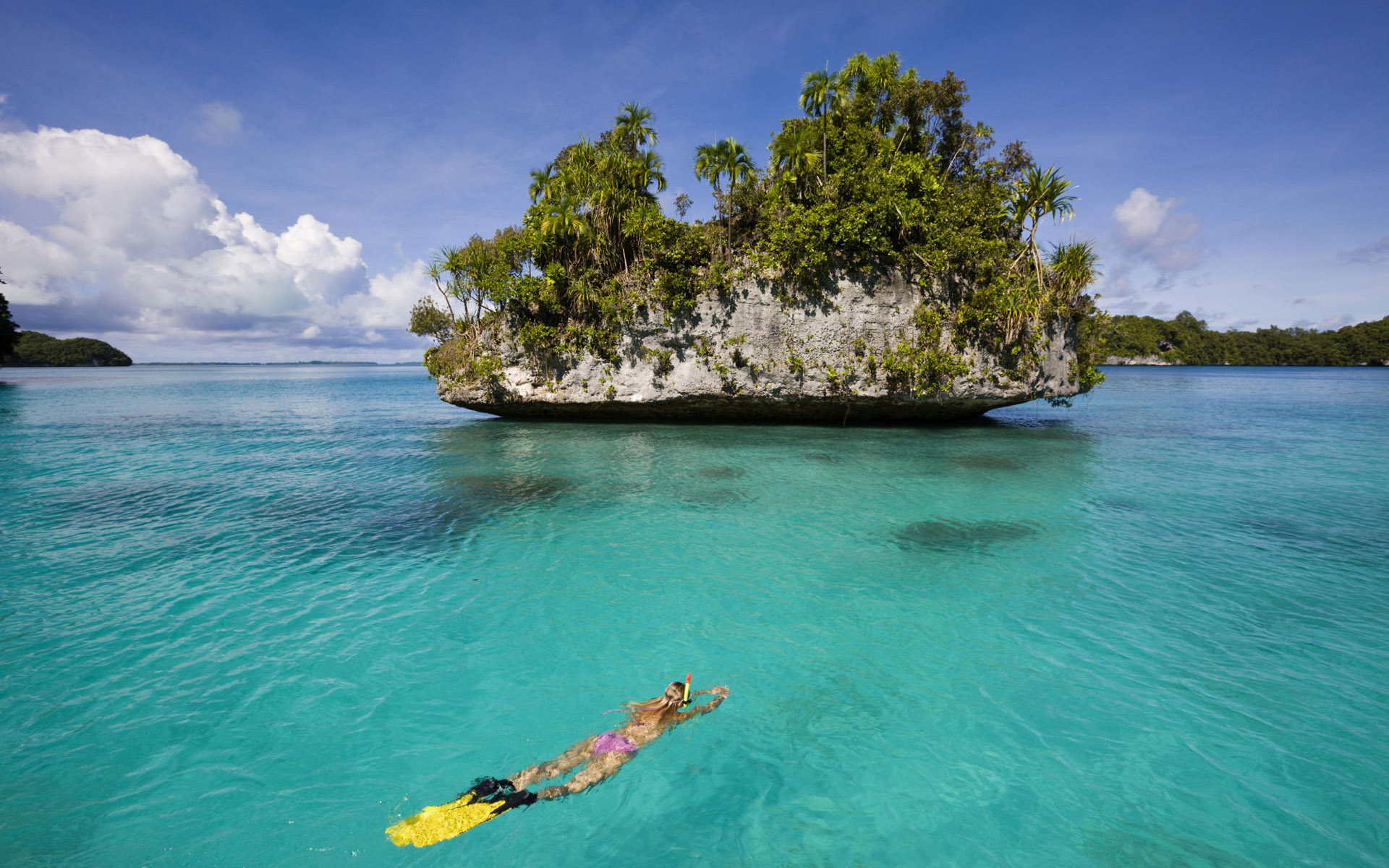 Snorkeling at Islands of Palau, Micronesia, Palau