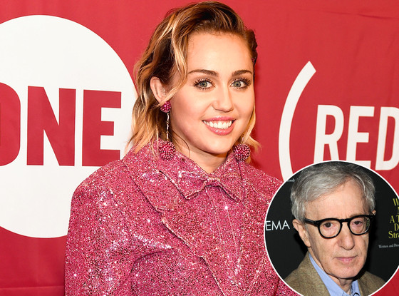 Woody Allen y Miley Cyrus 1