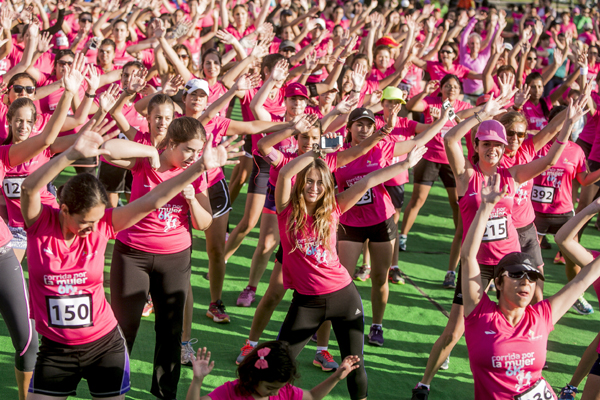 mujeres corrida