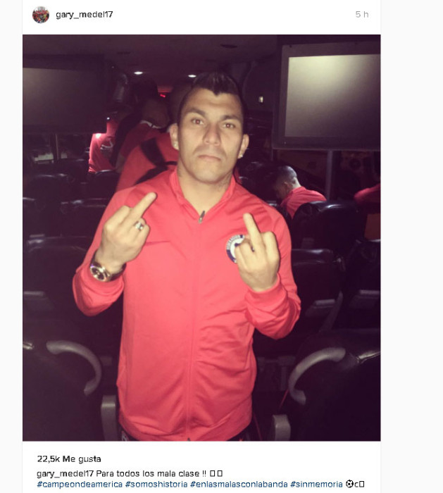 Gary Medel instagram