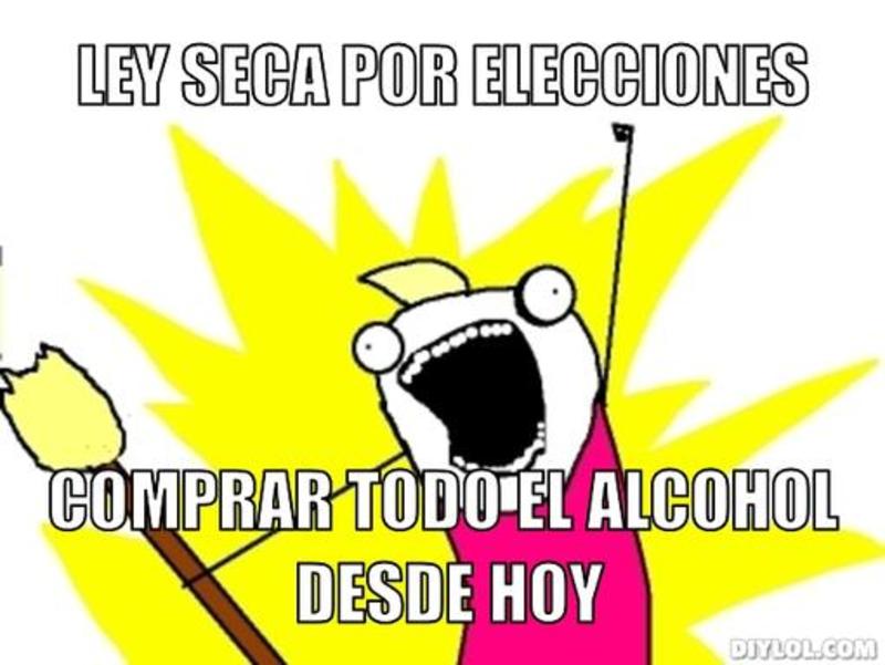 Ley seca meme