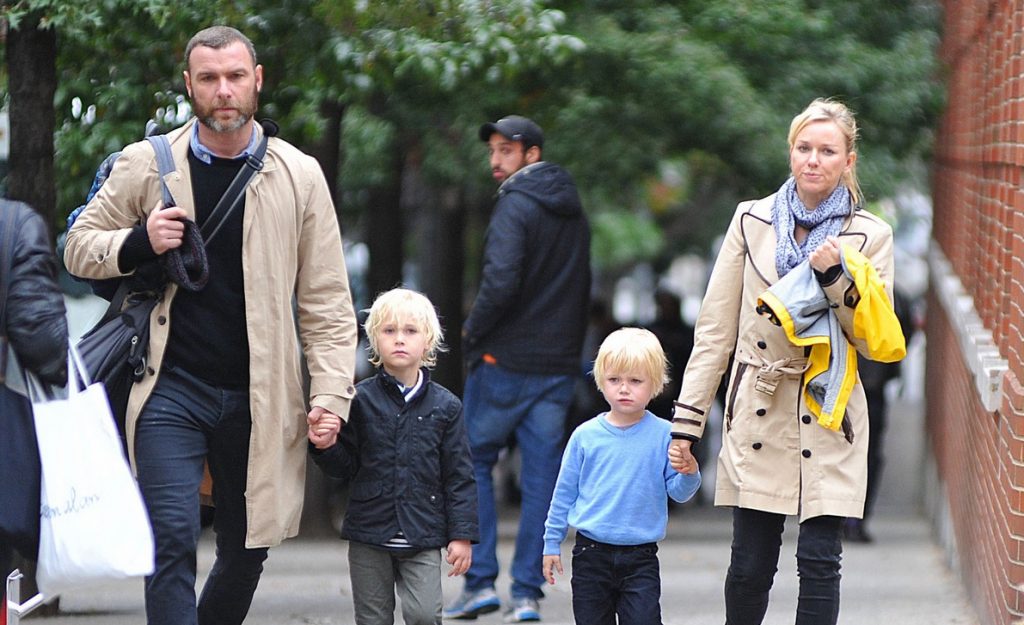 Naomi Watts And Family Out In New York