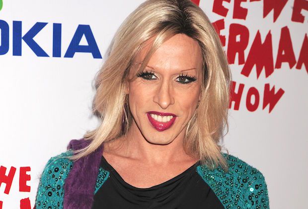 Mandatory Credit: Photo by REX/Shutterstock (1090078b) Alexis Arquette 'Pee Wee Herman Show' opening night, Los Angeles, America - 20 Jan 2010