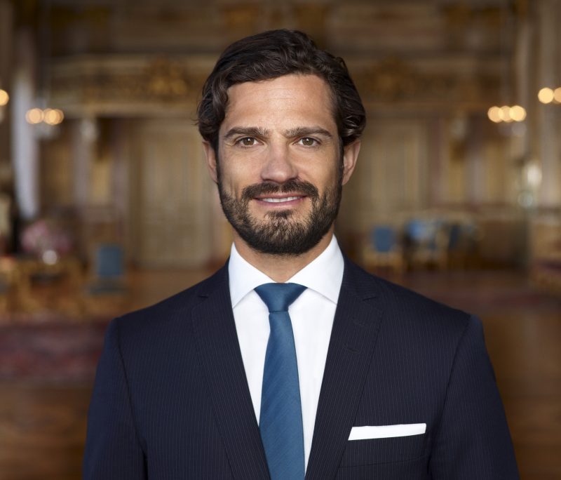 H.K.H. Prins Carl Philip. Fotografiet är taget i Vita Havet på Kungliga slottet, april 2015. / H.R.H. Prince Carl Philip, the photo is taken in The White Sea Hall at the Royal Palace in Stockholm, Sweden. April 2015.