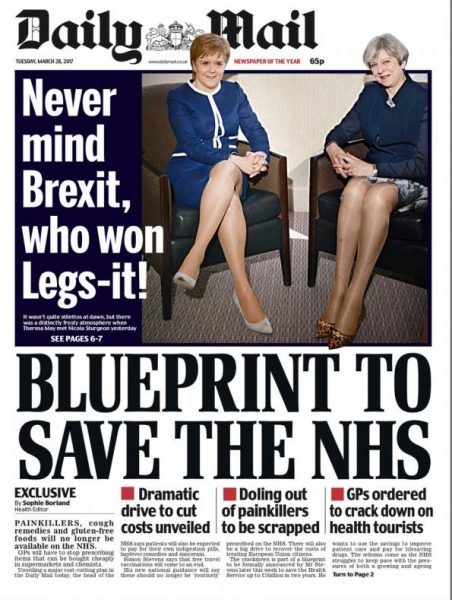 Portada del Daily Mail del martes 