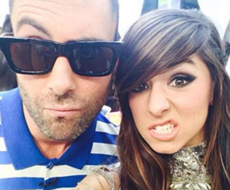 Christina Grimmie y Adam Levine