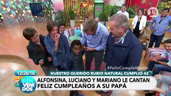 Cumpleaños Martín Cárcamo