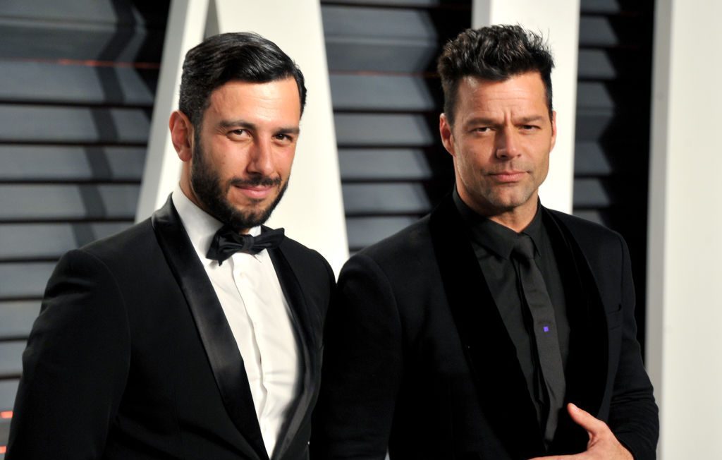 Ricky Martin y Jwan Yosef