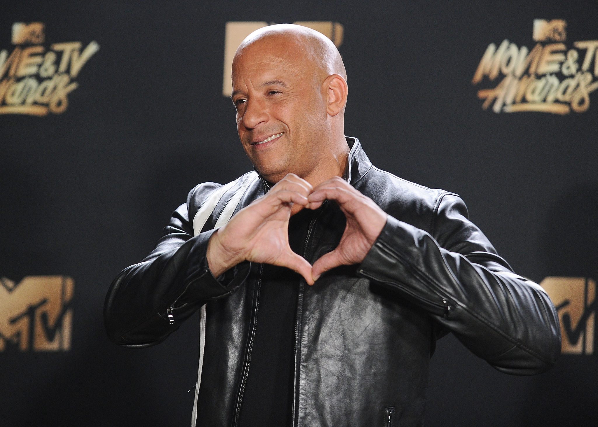 Vin Diesel en los MTV Movie & TV Awards 2017