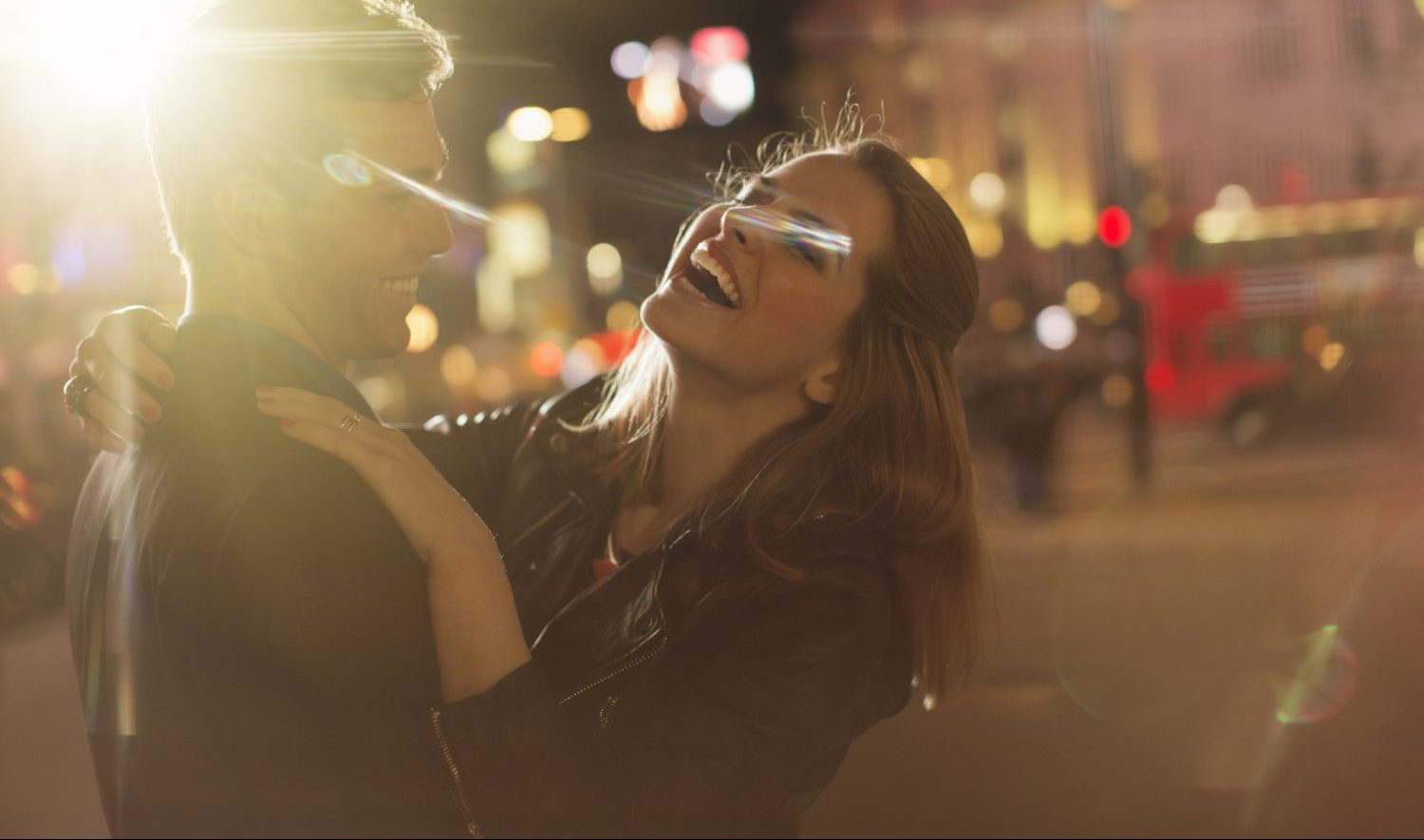 Pareja feliz