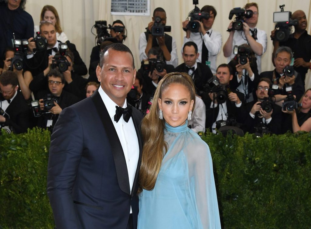 Jennifer Lopez y Alex Rodriguez