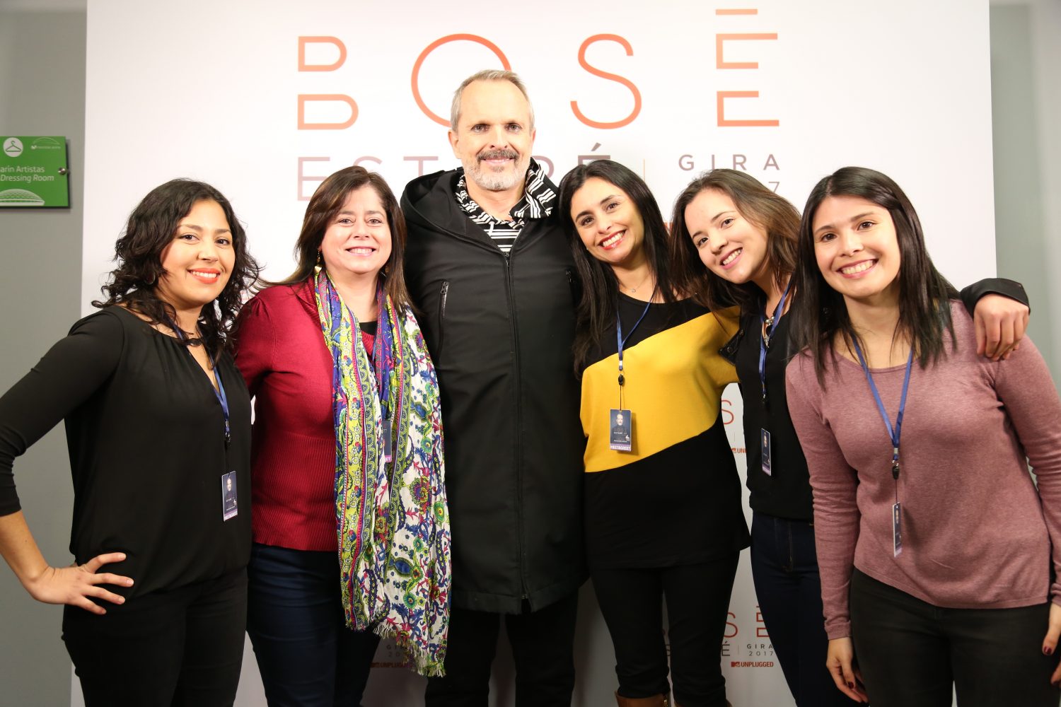 Meet and greet Miguel Bosé en Chile