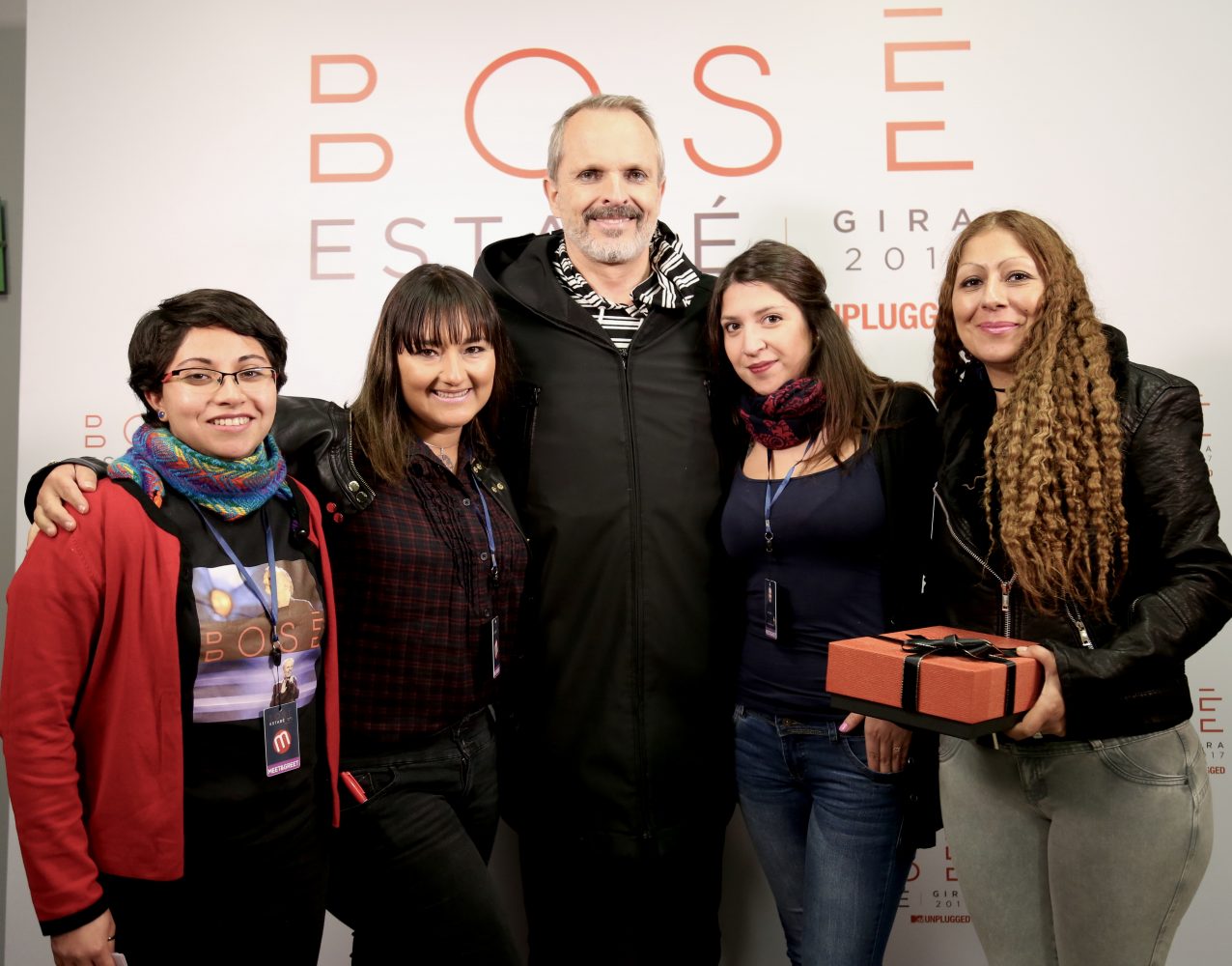 Meet and greet Miguel Bosé en Chile