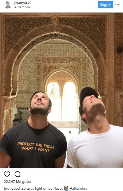 Ricky Martin y Jwan Yosef en España