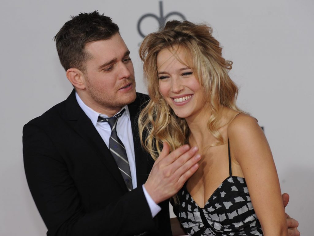 Michael Buble y Luisana Lopilato