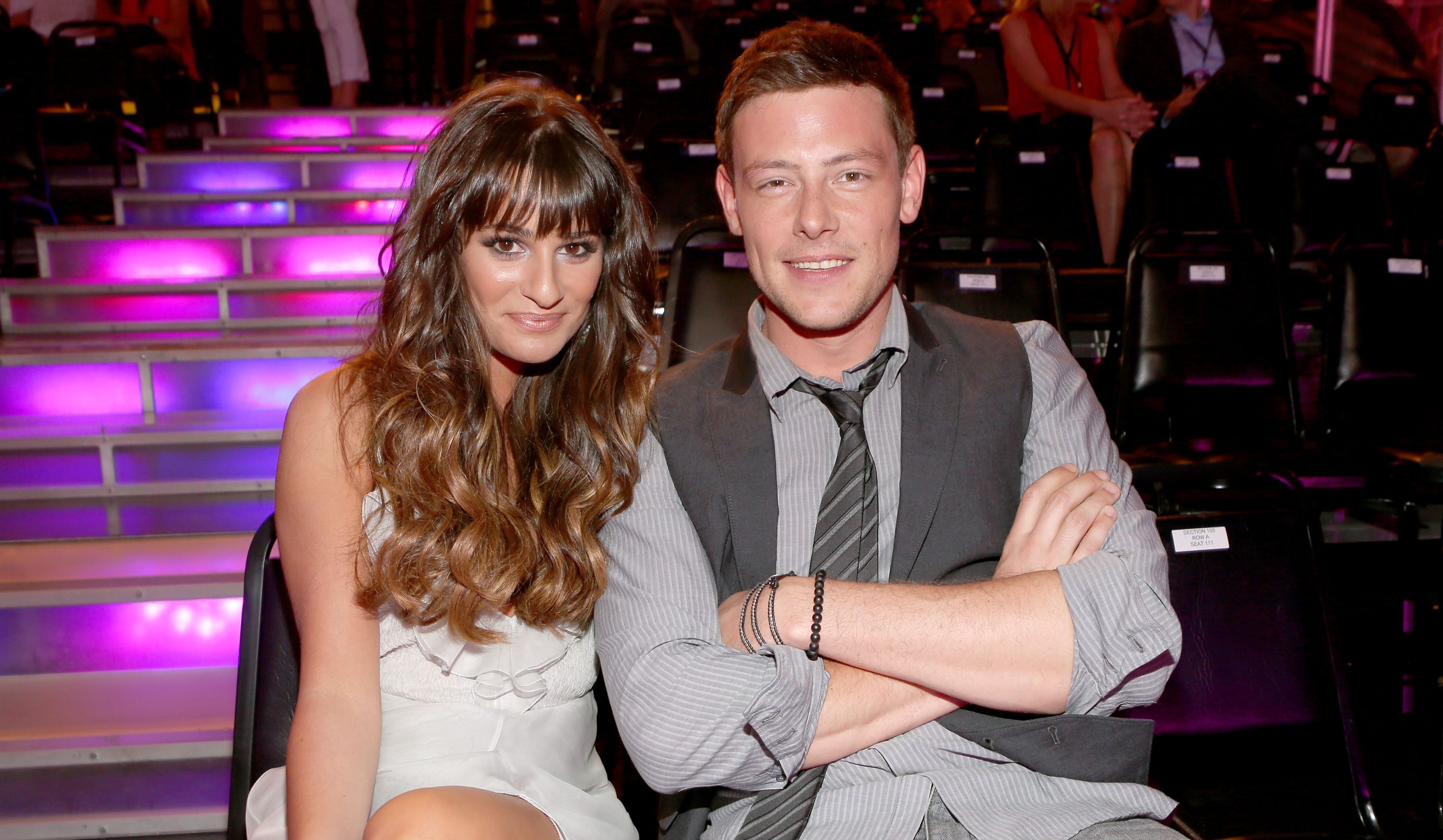 Lea Michele y Cory Monteith