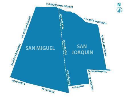 Mapa Aguas Andinas