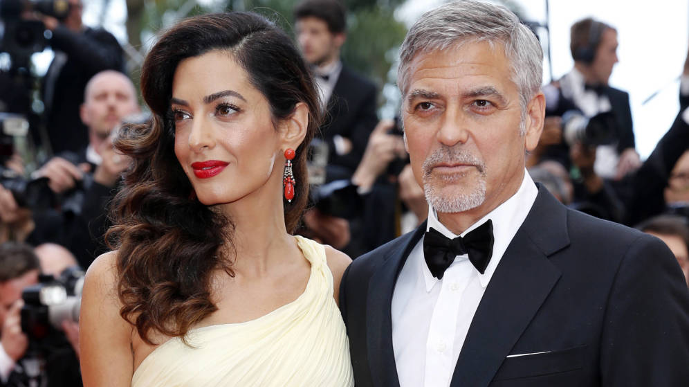 George Clooney y Amal