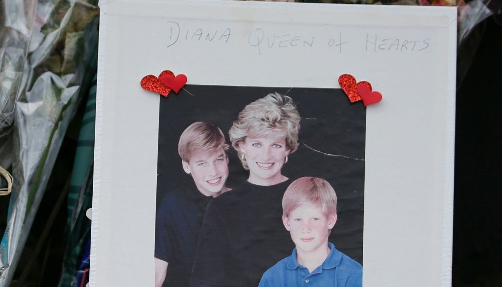 Lady Di, William y Harry