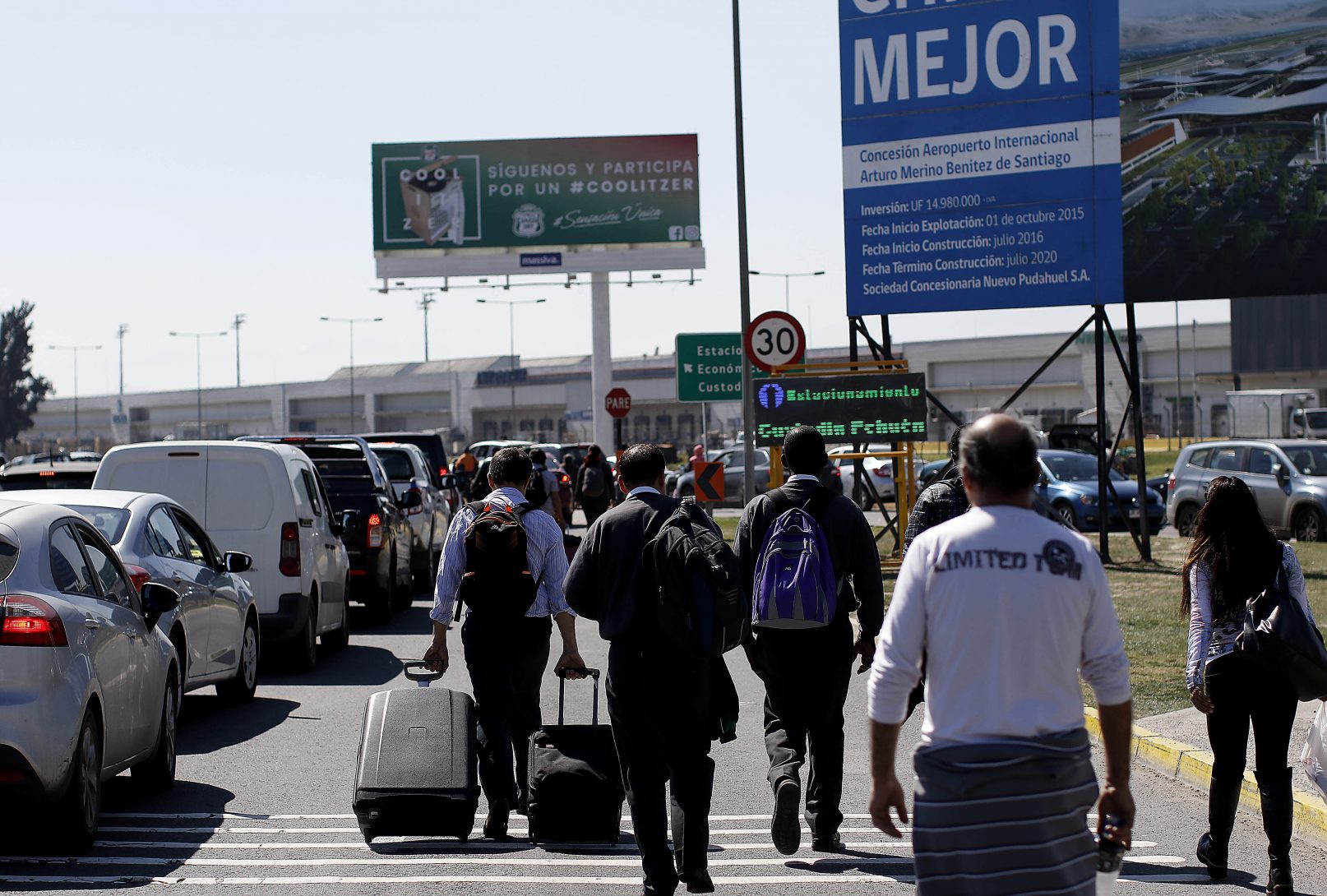 Taxistas aeropuerto