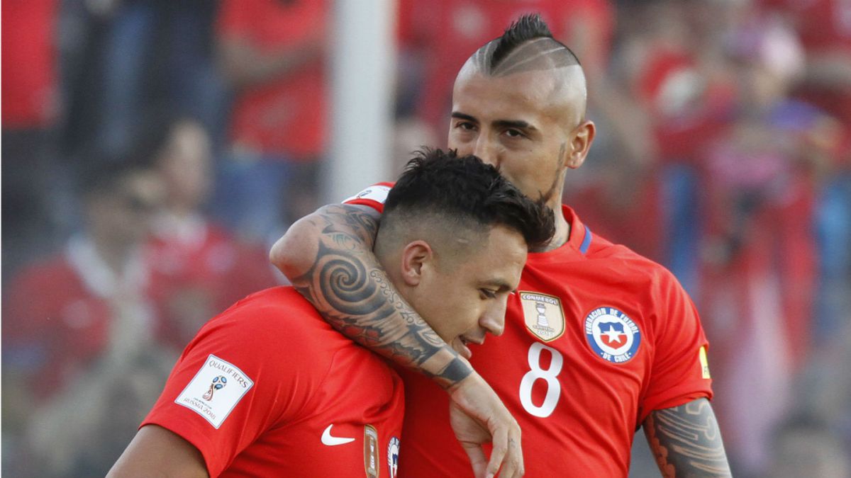 Alexis Sanchez y Arturo Vidal