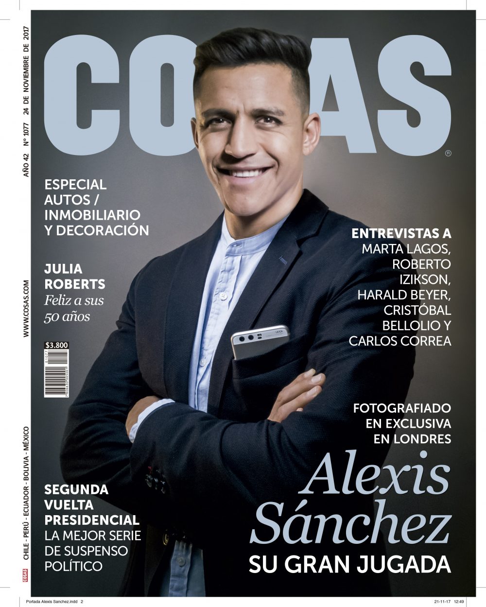 Portada Alexis Sanchez