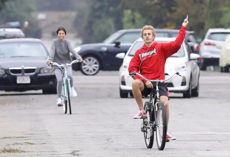 Selena Gomez y Justin Bieber fotos