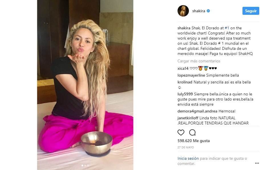 Shakira instagram