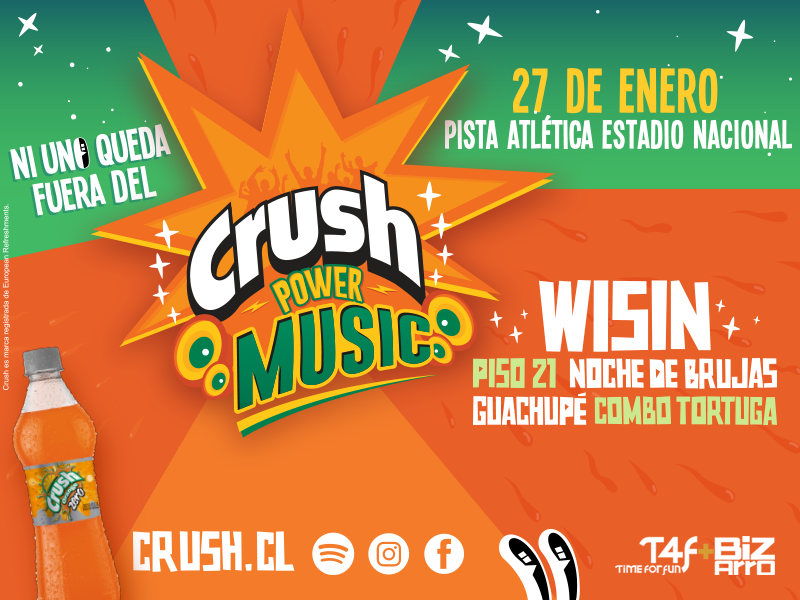 Exponentes Del Reggaetón Llegarán A La Próxima Versión Del Crush Power Music — Fmdos