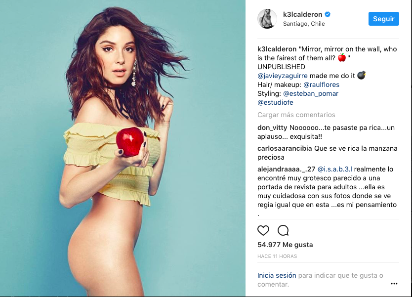 Kel Calderon Desafía Las Reglas De Instagram Con Un Osado Desnudo — Fmdos 8526