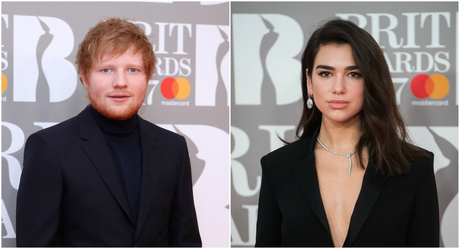 Ed Sheeran y Dua Lipa