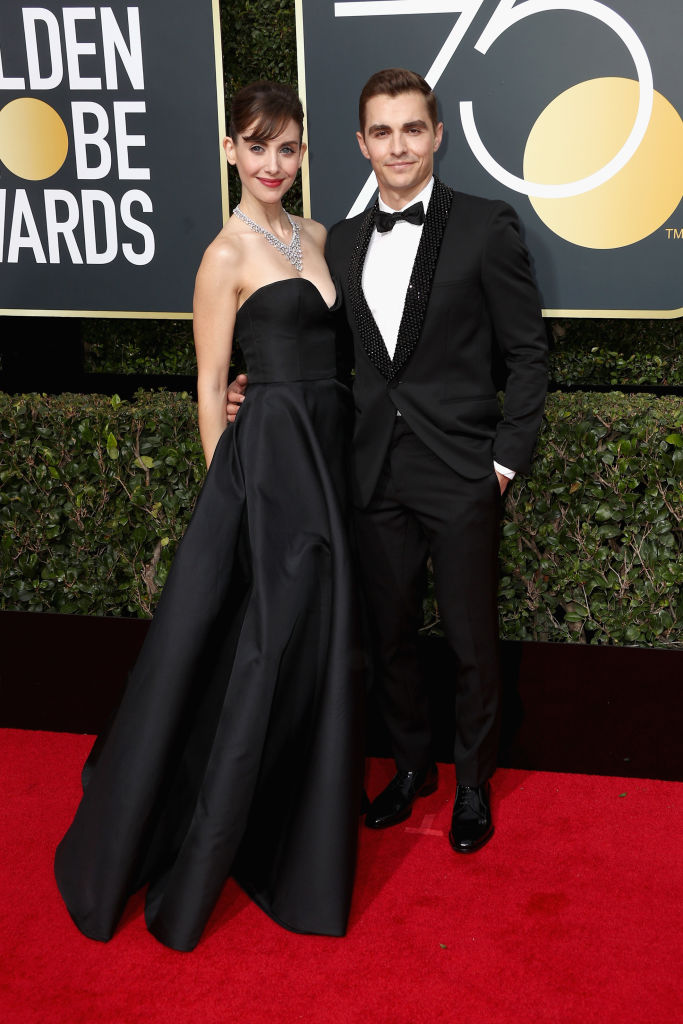 Dave Franco y su pareja Alison Brie