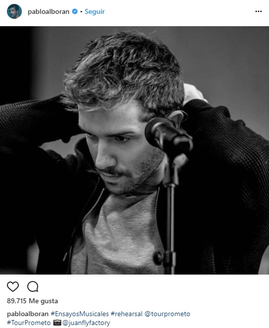 Pablo Alboran ensayos