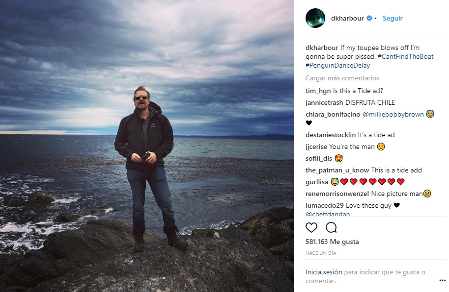 David Harbour instagram