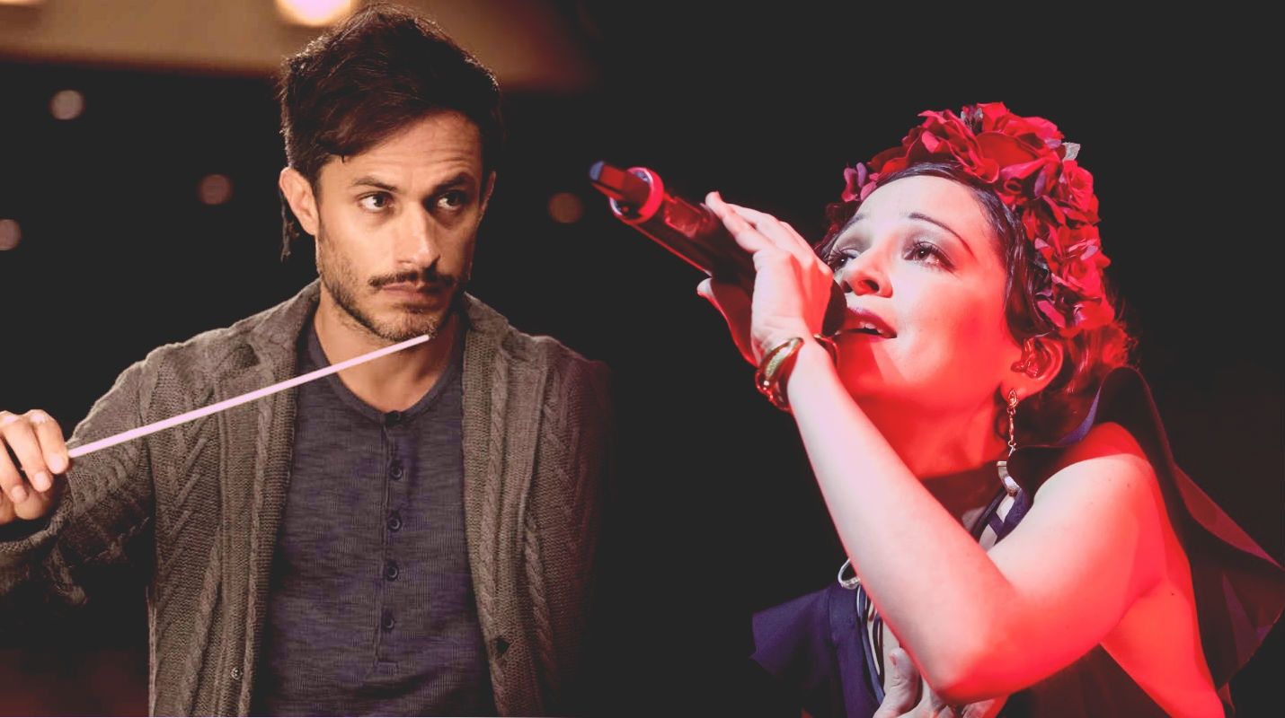 Gael García Bernal y Natalia Lafourcade