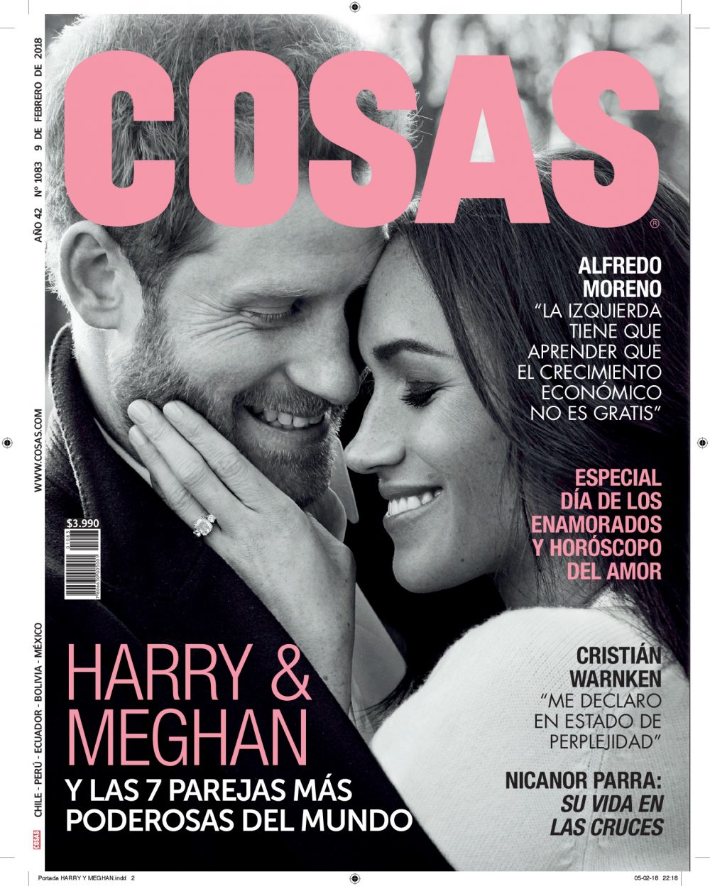 Portada revista Cosas