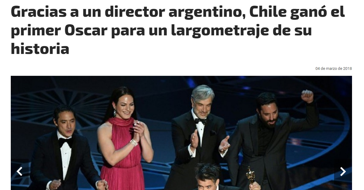 Medios argentinos Oscar