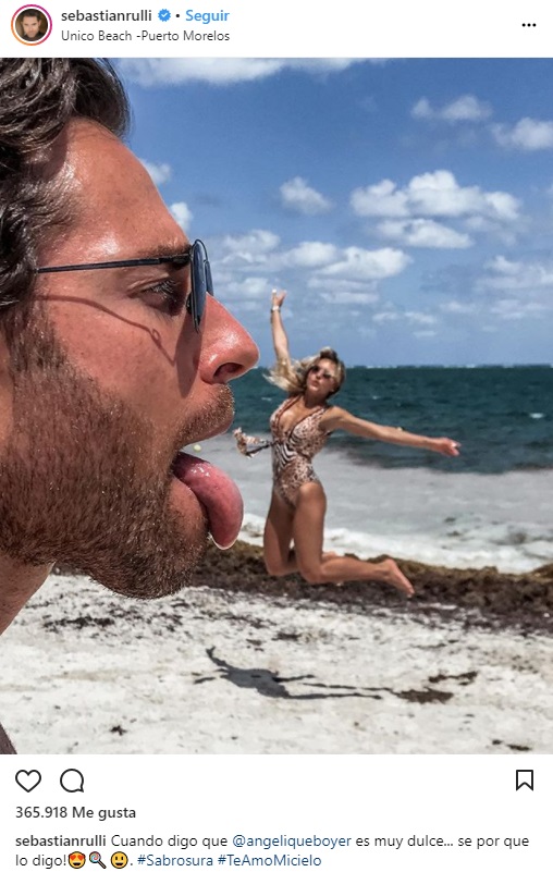 Sebastián Rulli y Angelique Boyer vacaciones