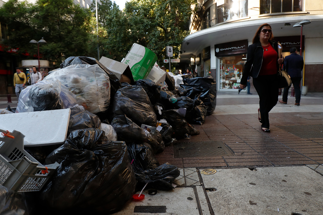 Paro recolectores de basura