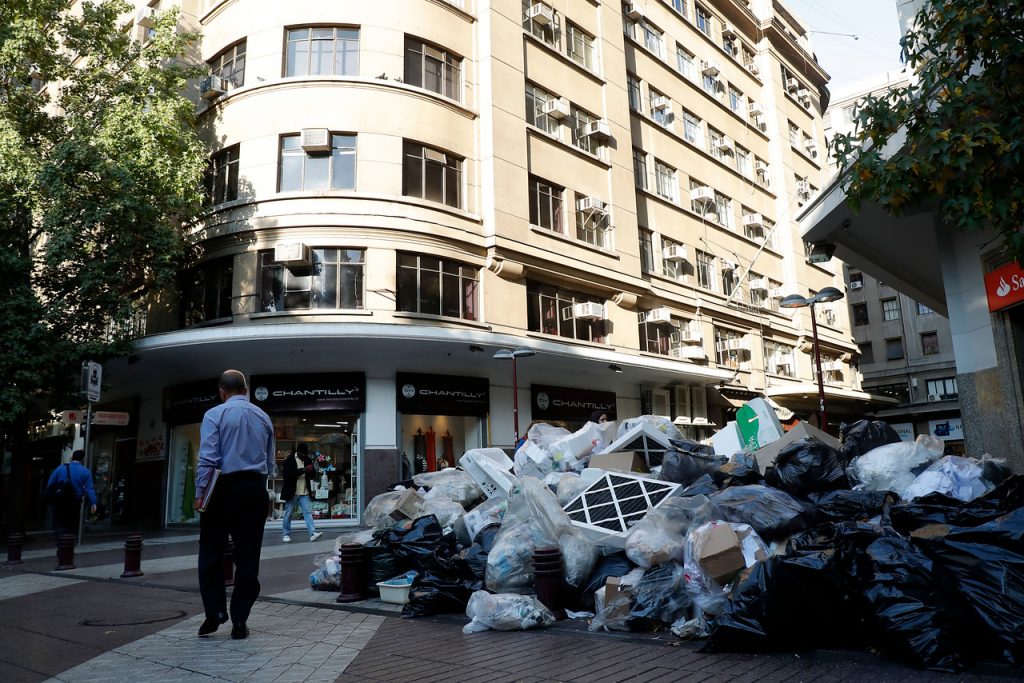 Paro recolectores de basura