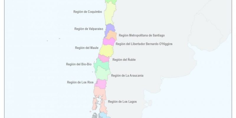 ¡es Oficial Inauguran La Nueva Región De Ñuble Y Así Queda El Mapa De Chile — Fmdos 7584