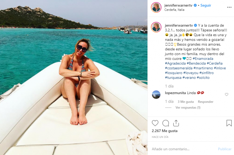 Regia Jennifer Warner Saca Aplausos Con Foto En Bikini FMDOS