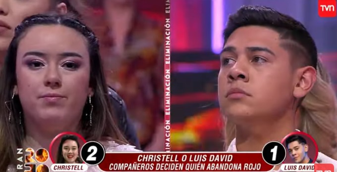 christell rodriguez dejó la competencia de cantantes en "Rojo"