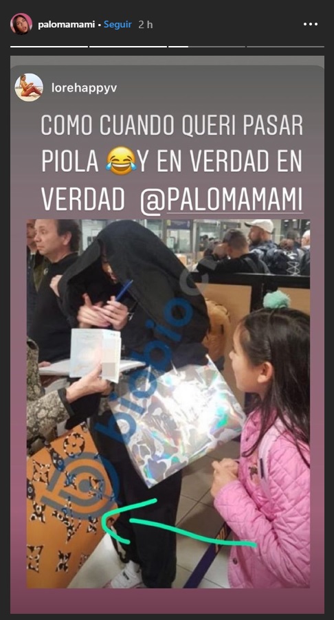 paloma mami y su peculiar forma de ocultarse