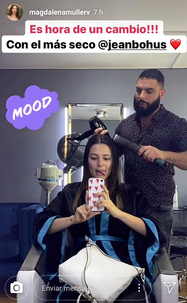 Magdalena Muller Sorprende Con Nuevo Look De Tendencia — Fmdos 7160