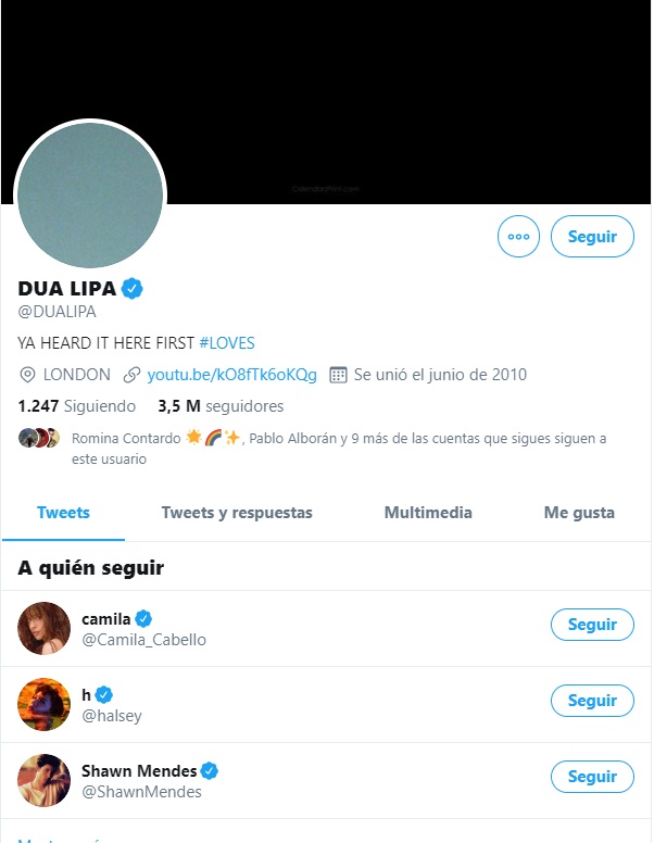 dua lipa sorprende a fanáticos