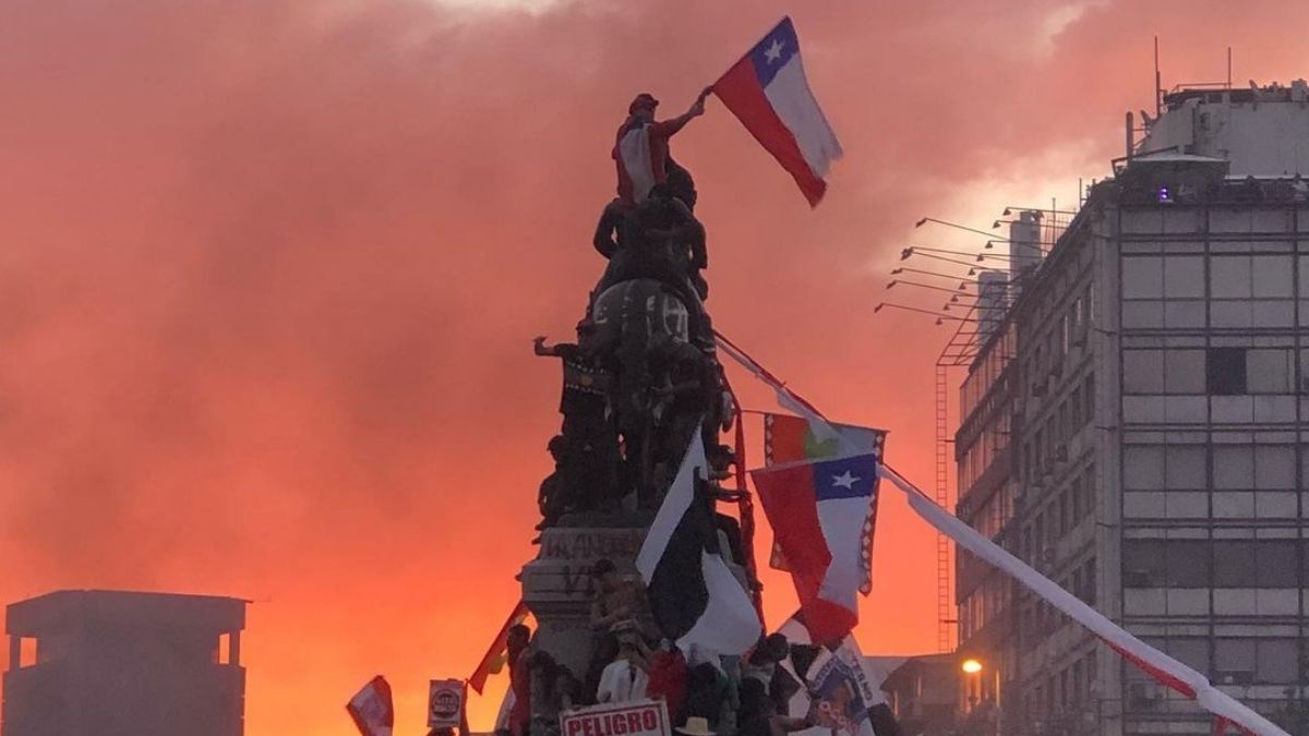 Foto Viral Marcha Más Grande Chile