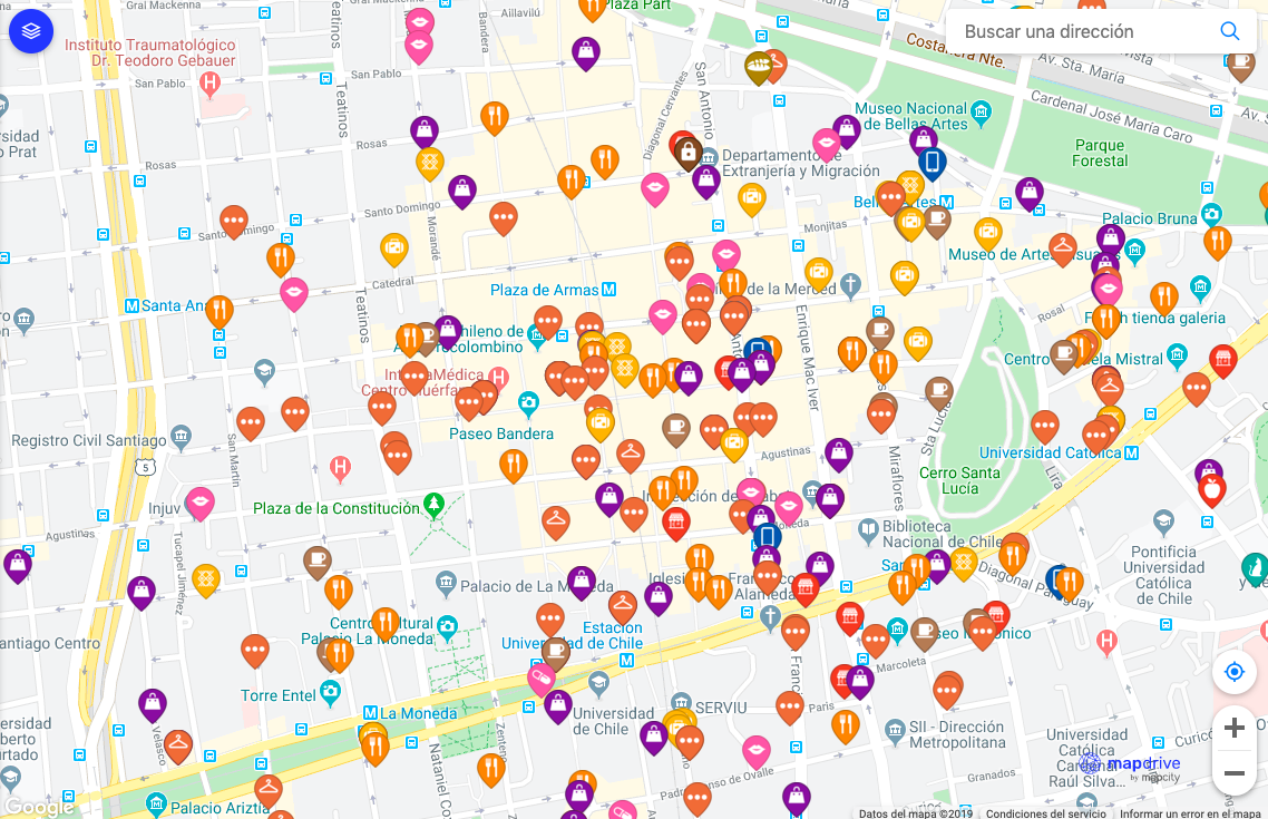 Mapa Corfo Pymes